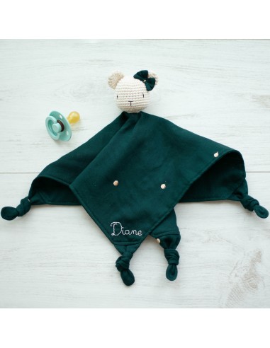 Doudou en double gaze Stardust Forest