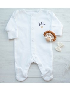 Pyjama en coton floqué 2