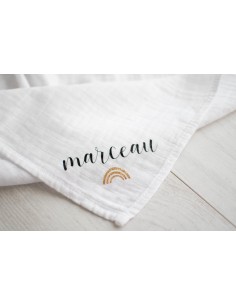 Lange en coton à personnaliser 2