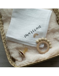 Lange en coton à personnaliser