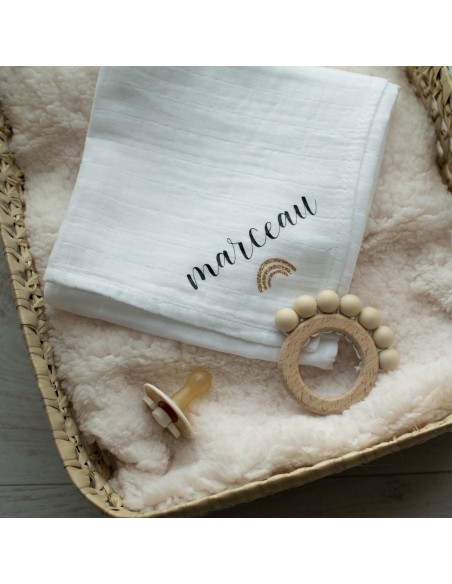 Lange en coton à personnaliser