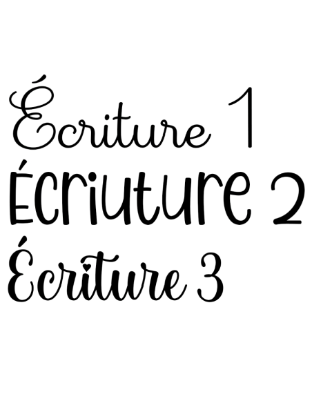 Lange en coton à personnaliser