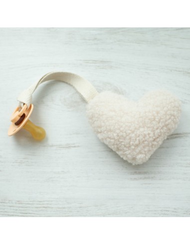 Attache tétine Cœur