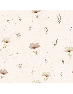 Doudou en double gaze et fourrure Boho