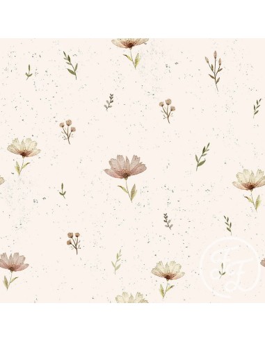 Doudou en double gaze et fourrure Boho